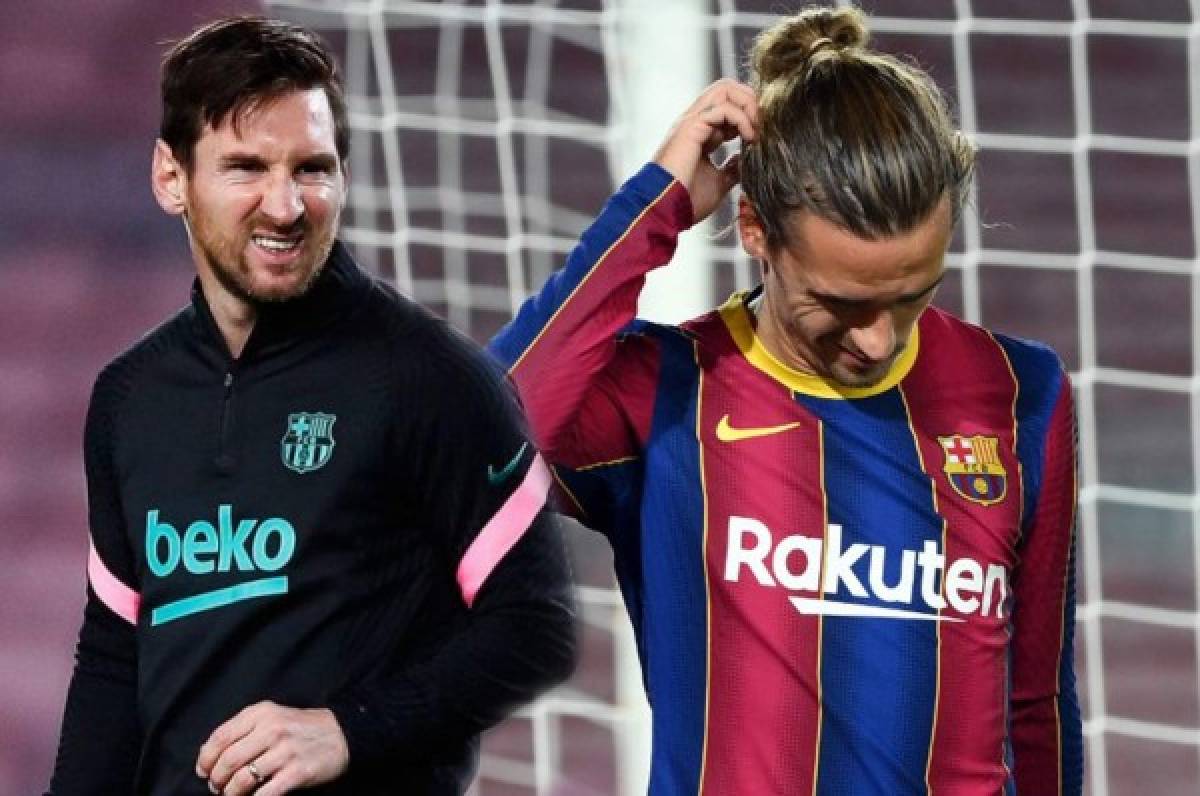 Una exfigura del Barcelona confirma cómo es la relación de Messi y Griezmann dentro del vestuario