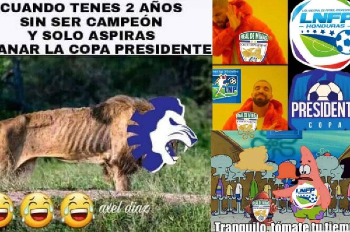 Real de Minas y Olimpia, protagonistas de los memes en la Copa Presidente