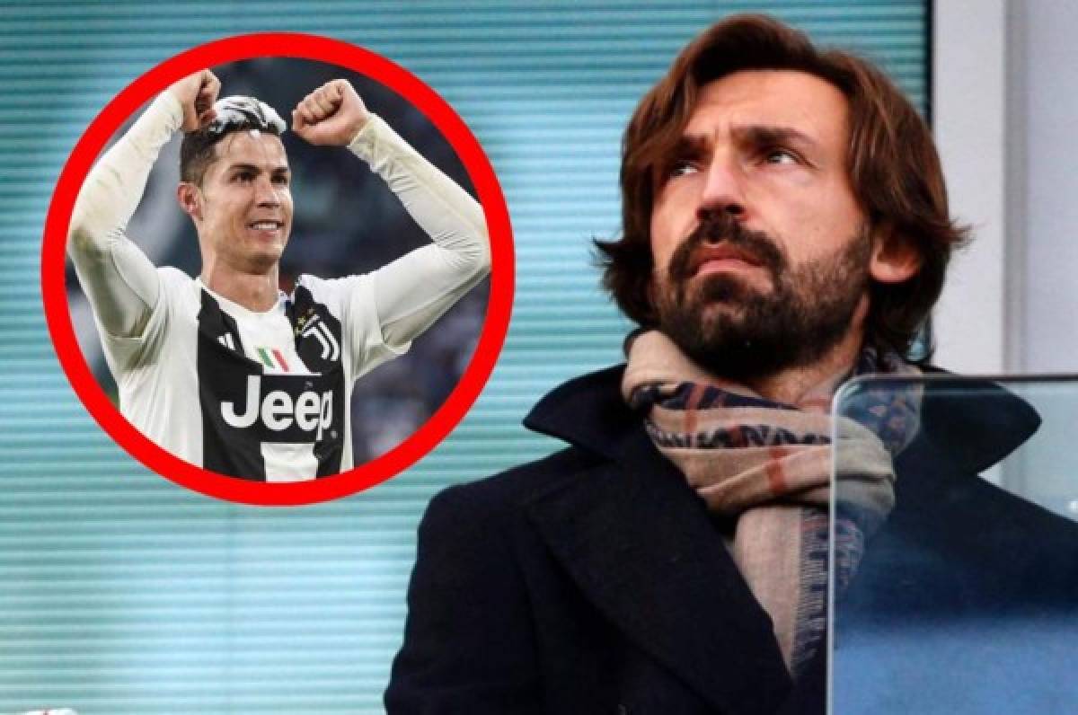 Andrea Pirlo: 'La Juventus debe comprar un nueve para Cristiano Ronaldo'