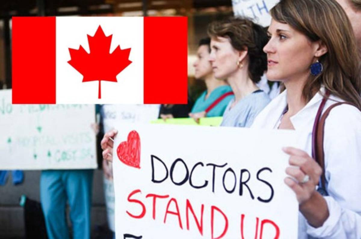 ¿Por qué los médicos en Canadá protestan debido a un aumento de salario?