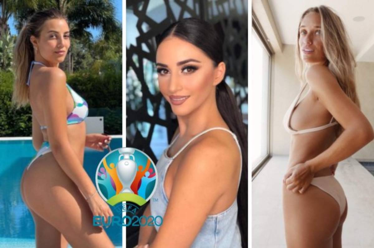 Engalanan el torneo: Las sexys novias y esposas de los mejores futbolistas de la Eurocopa 2021