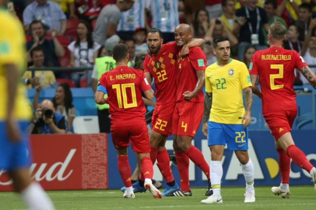 Bélgica es semifinalista del Mundial de Rusia 2018 tras superar a Brasil. FOTOS AFP