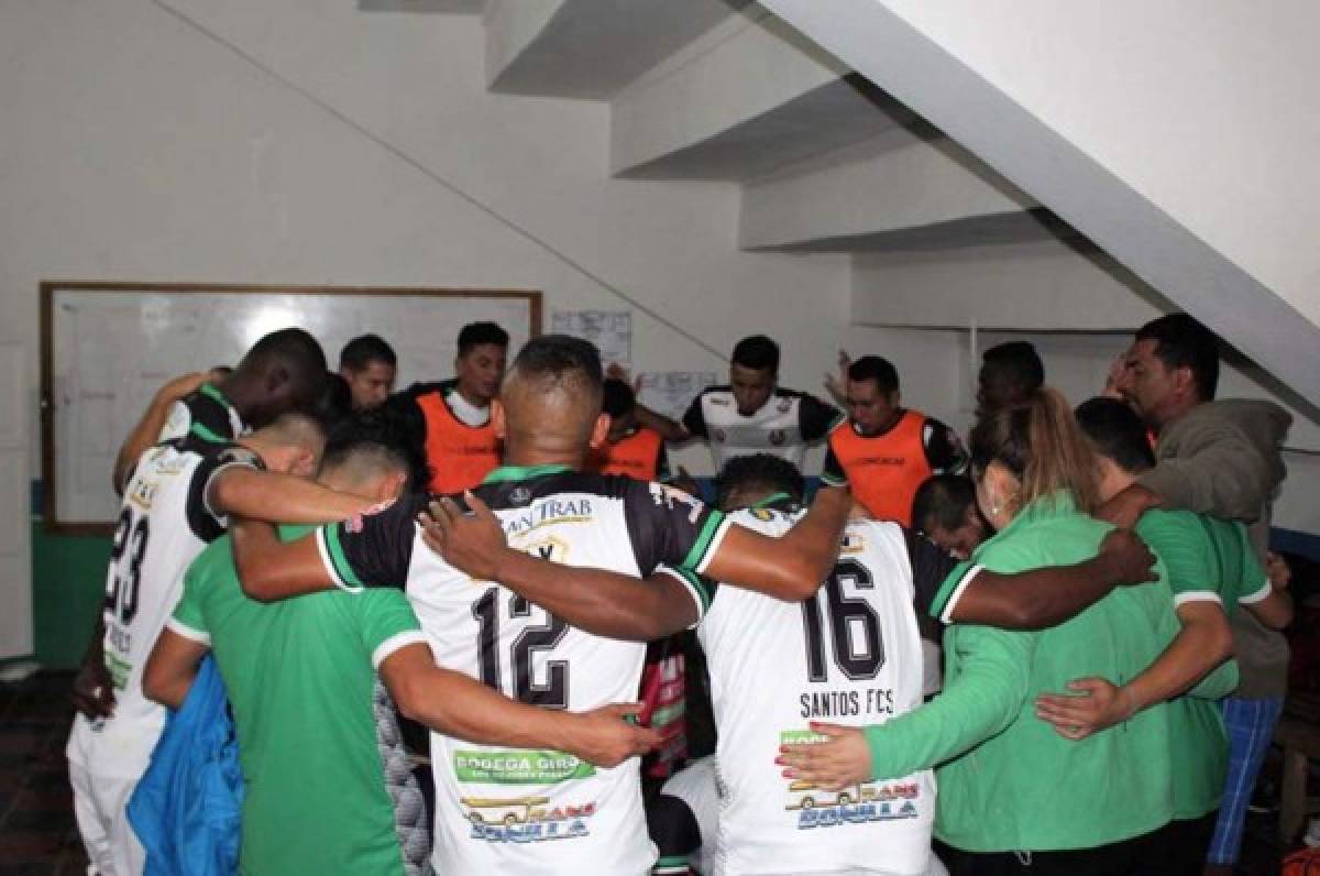 Santos gana la ida de semifinales en el clásico de 'Los Pinos' de la Liga de Ascenso de Honduras