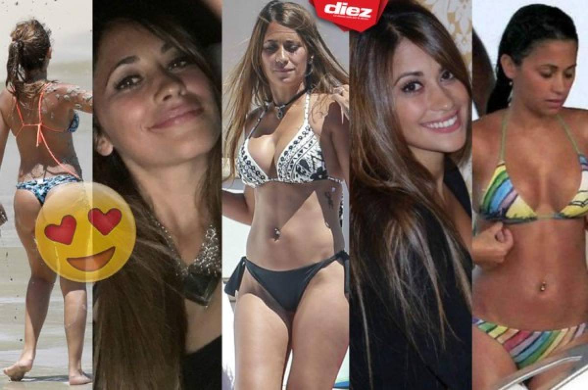 ¡PICANTE! Los descuidos más sonados de Antonella Roccuzzo, la mujer de Messi