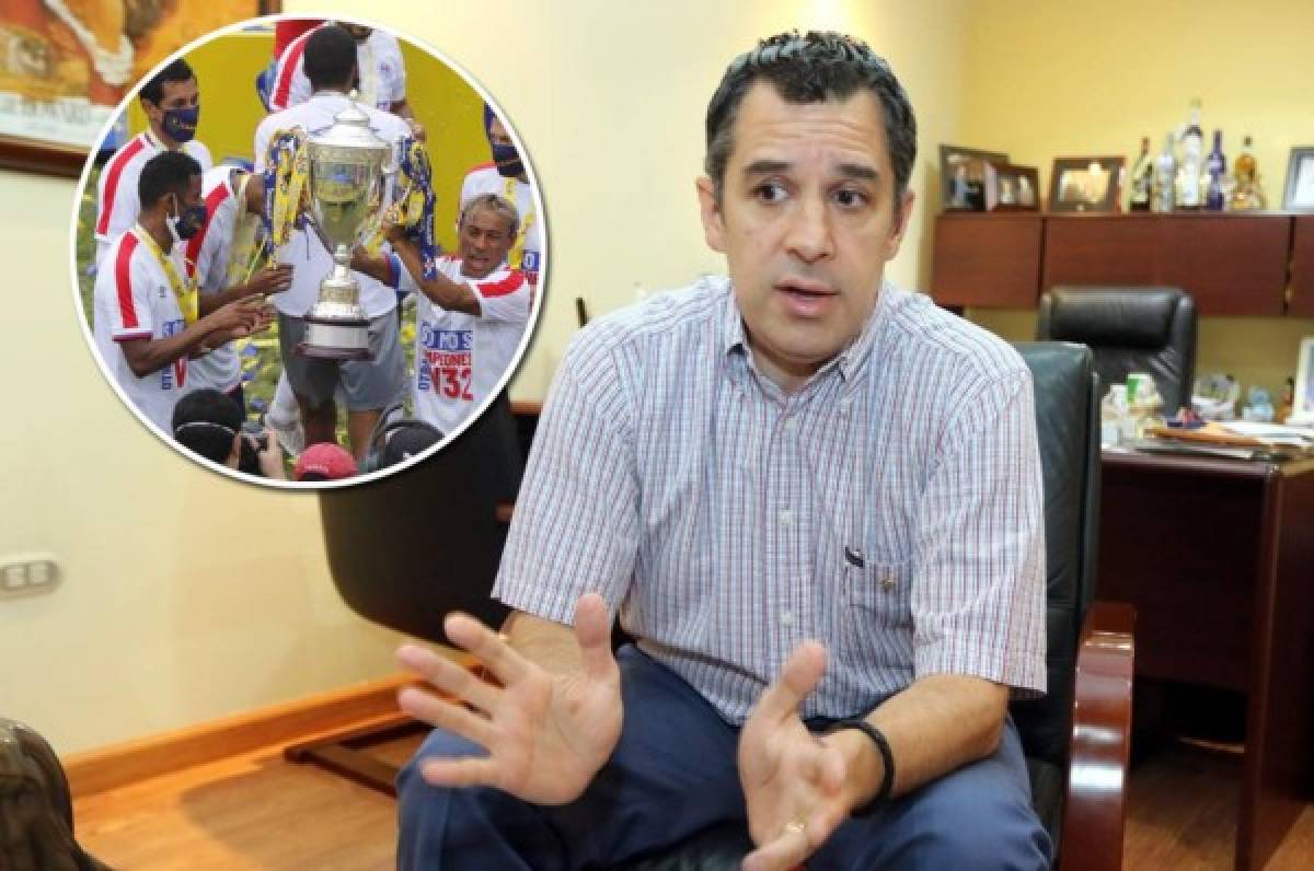 Rafael Villeda habla de fichajes en Olimpia y confirma la primera alta de cara al Clausura 2021
