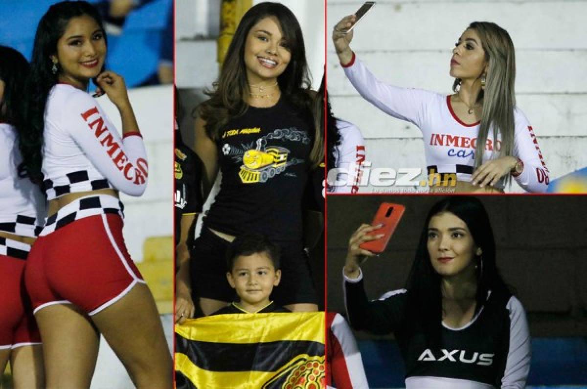 ¡Mamitas! Las lindas chicas que adornaron la Jornada 10 del torneo Clausura