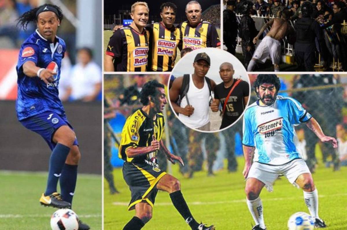 FOTOS: Grandes estrellas del fútbol mundial que visitaron Honduras