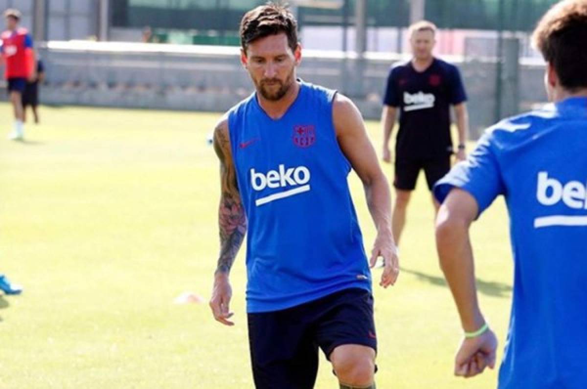 Messi tras su lesión: ''Nos volveremos a ver pronto, un abrazo a todos''