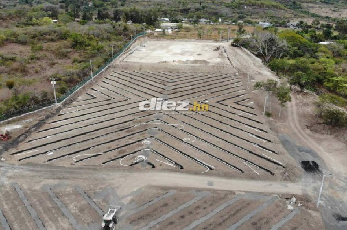 Fotos: Así avanza la construcción de la nueva sede de Olimpia