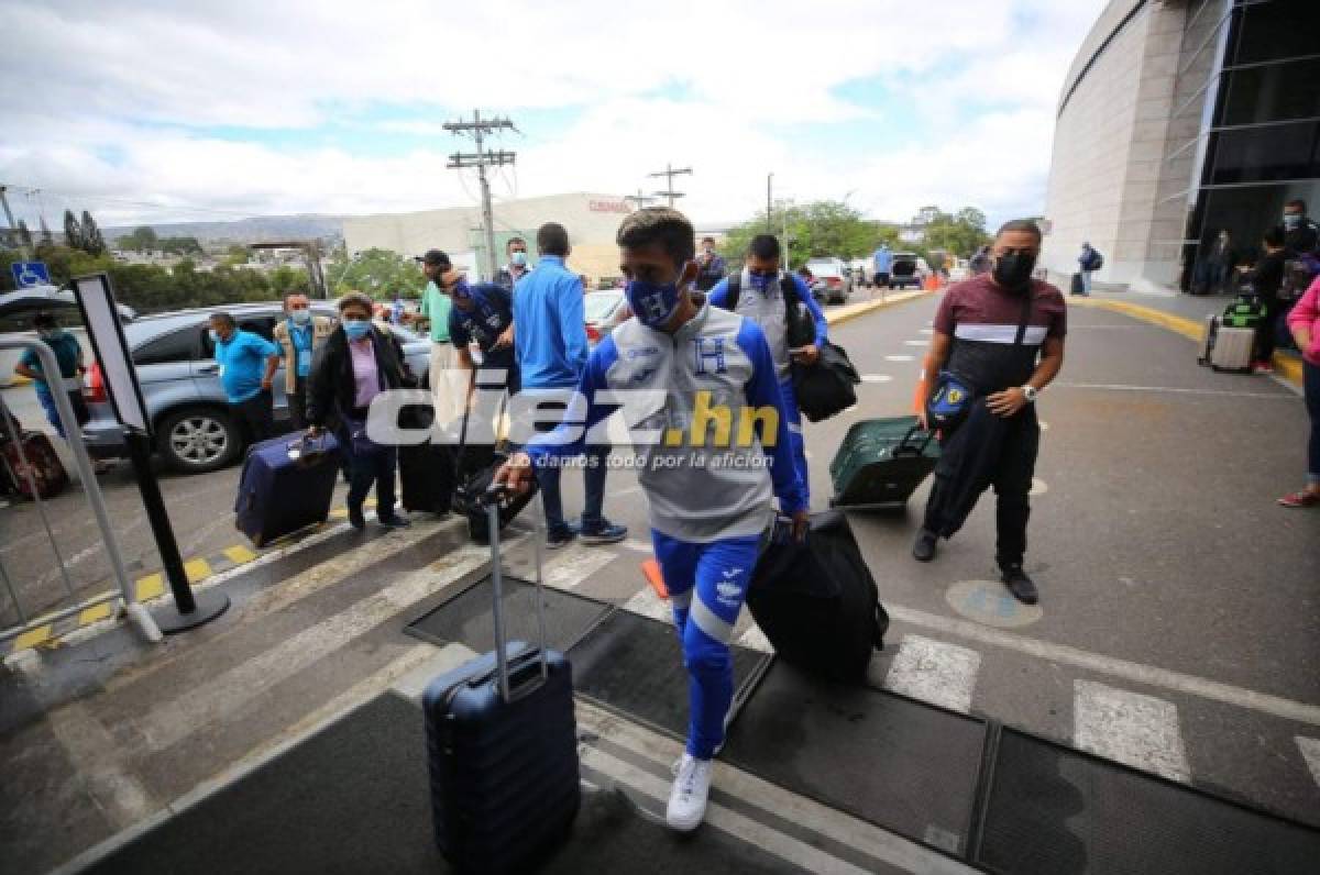 Bajas por Covid y varicela: Así viajó la Sub-23 de Honduras para los amistosos ante Costa Rica