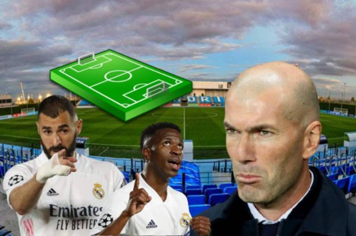 Zidane confirmó dos bajas y tiene una duda: El 11 Real Madrid para seguir su lucha en la liga española