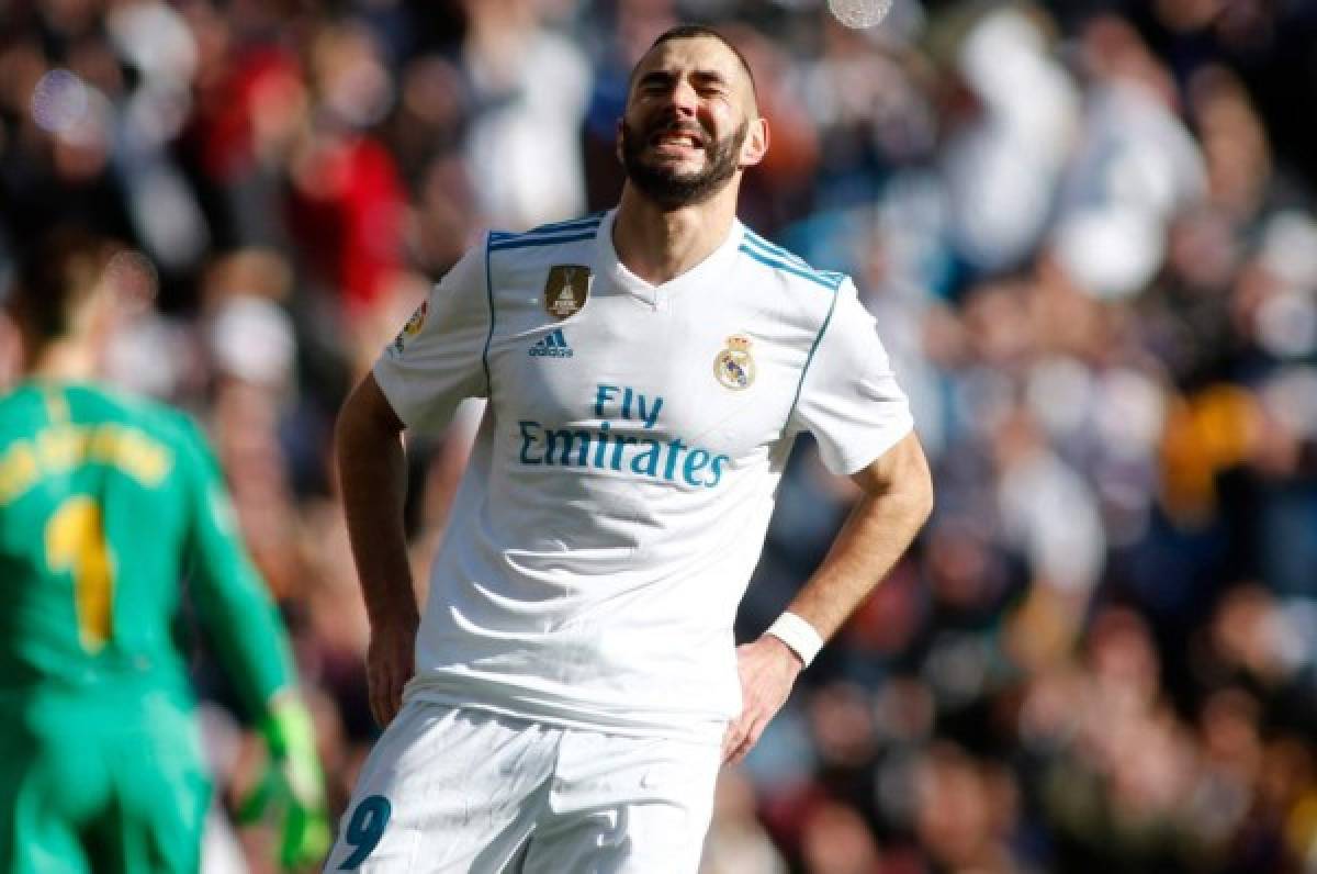 Real Madrid pierde a Karim Benzema por tres semanas