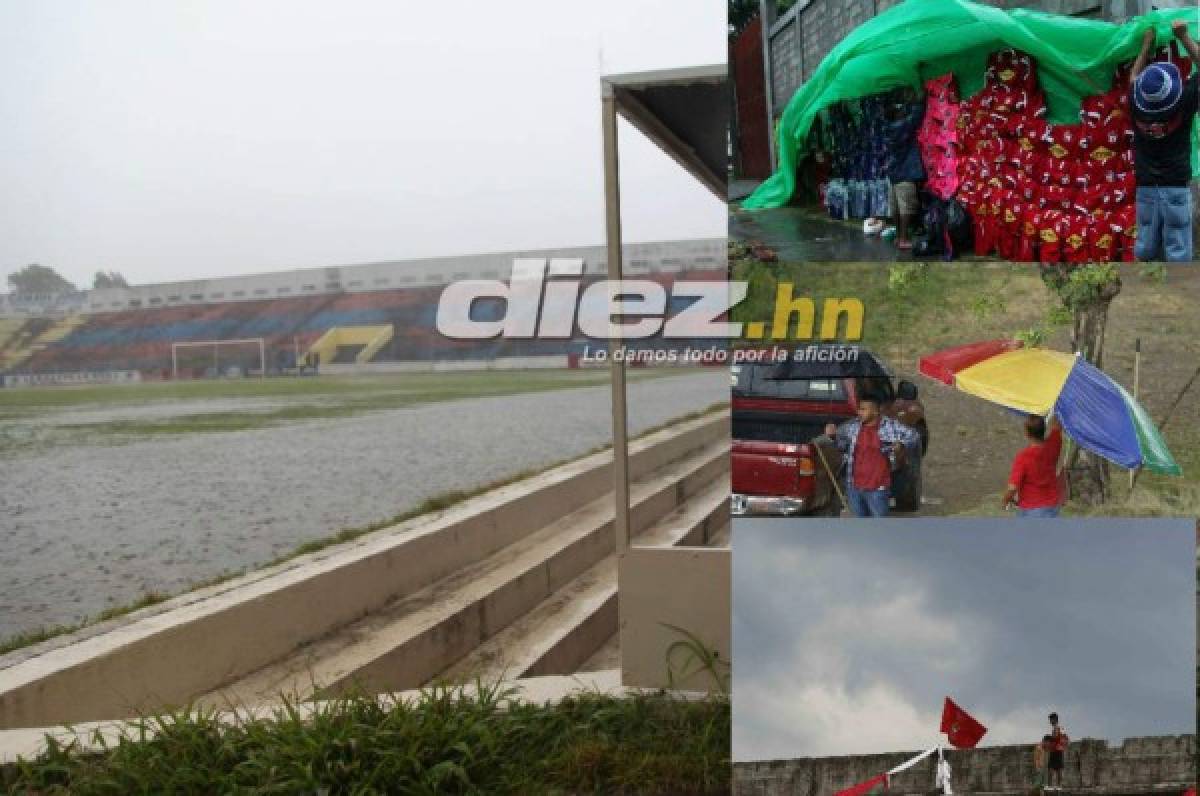 FOTOS: La lluvia, el invitado no deseado en la jornada 18 de la Liga Nacional