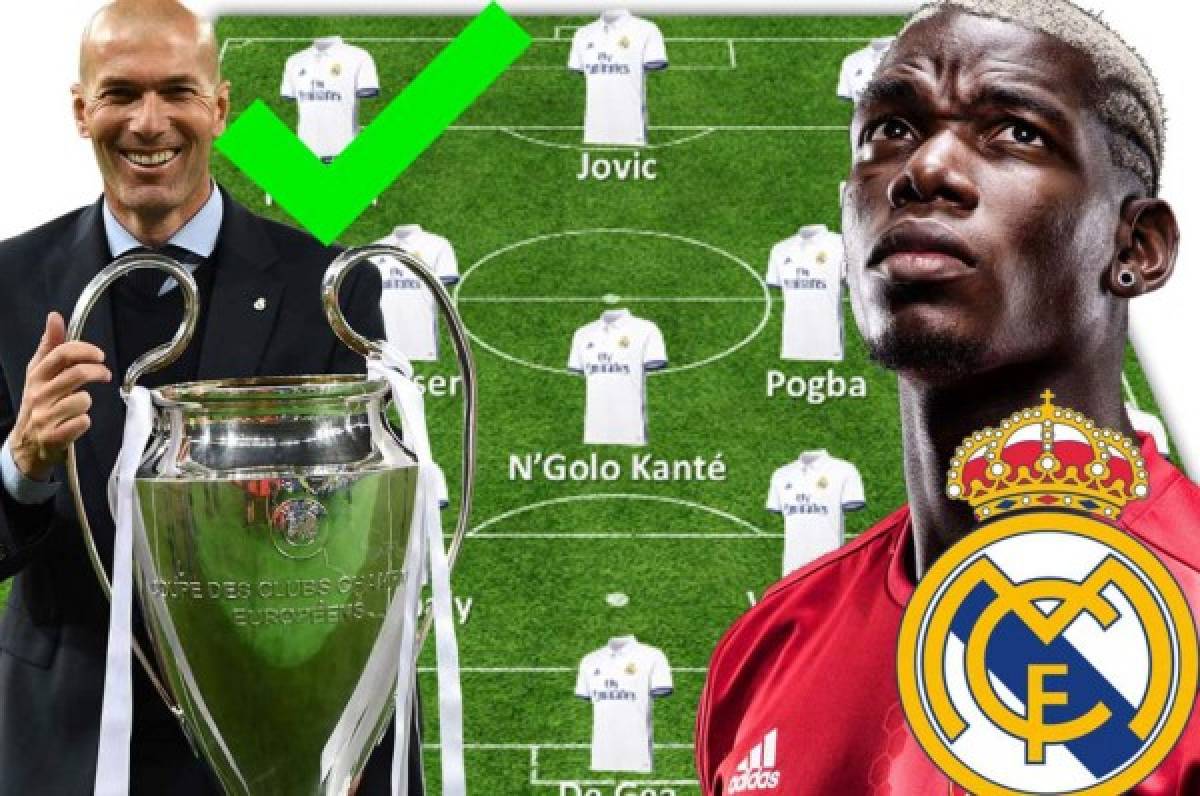 ¡De lujo! El sorprendente 11 ideal de los fichajes que han sido vinculados al Real Madrid