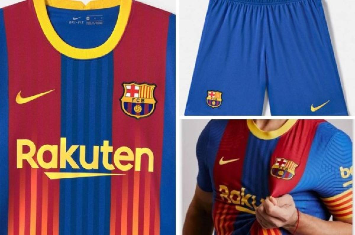 Barcelona lanza la nueva camiseta que usarán los jugadores para el clásico ante Real Madrid