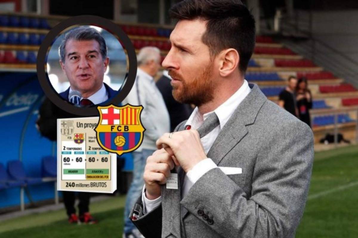 Así será el nuevo contrato de Messi en Barcelona: Su salario y el club donde jugará en dos años