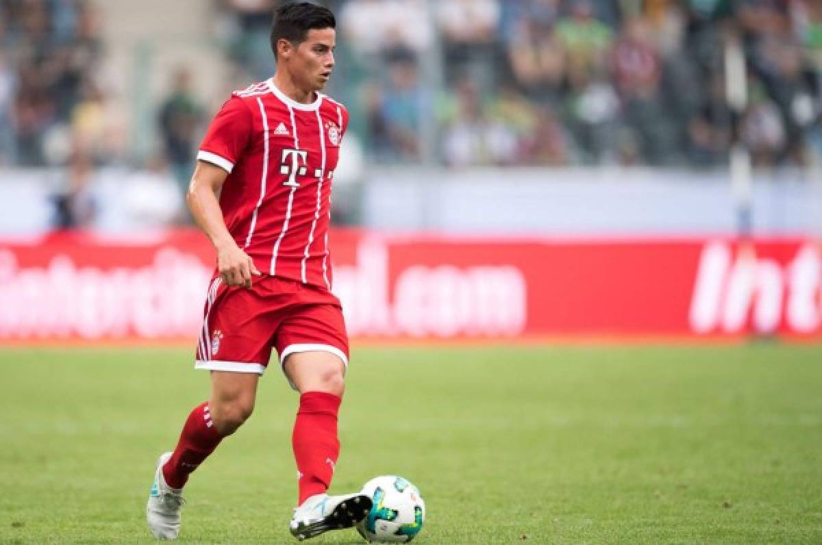 James Rodríguez conquista su primer título con el Bayern Munich