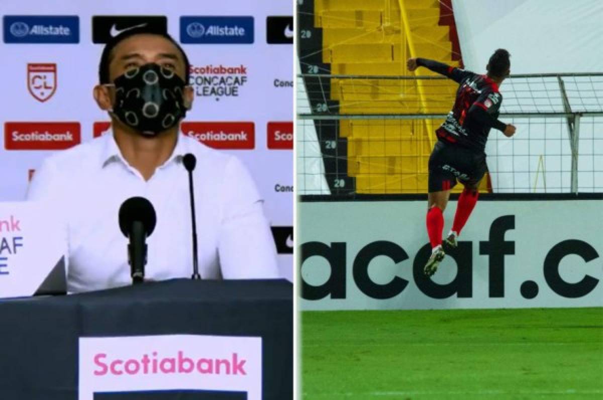 La dolorosa reacción del 'Paté' Centeno tras perder la Liga Concacaf contra el Alajuelense de Alex López