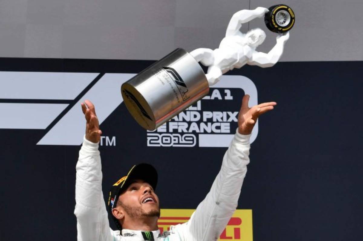 Lewis Hamilton gana el Gran Premio de Francia en la Fórmula 1  