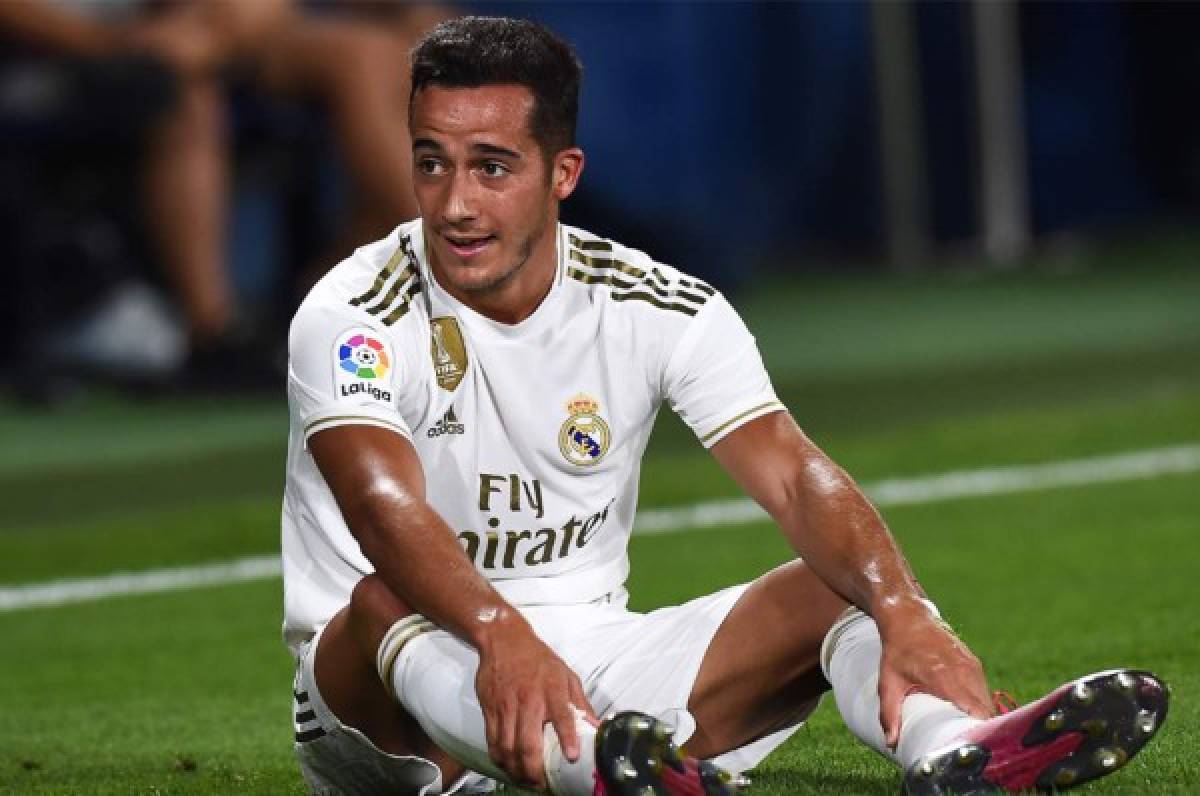 A Lucas Vázquez se le cae una pesa y se fractura un dedo del pie izquierdo