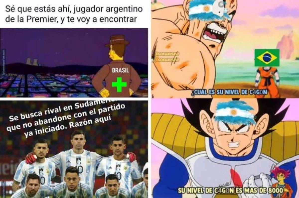 La suspensión del Brasil-Argentina y los otros memes donde destrozan a Messi y a los deportados