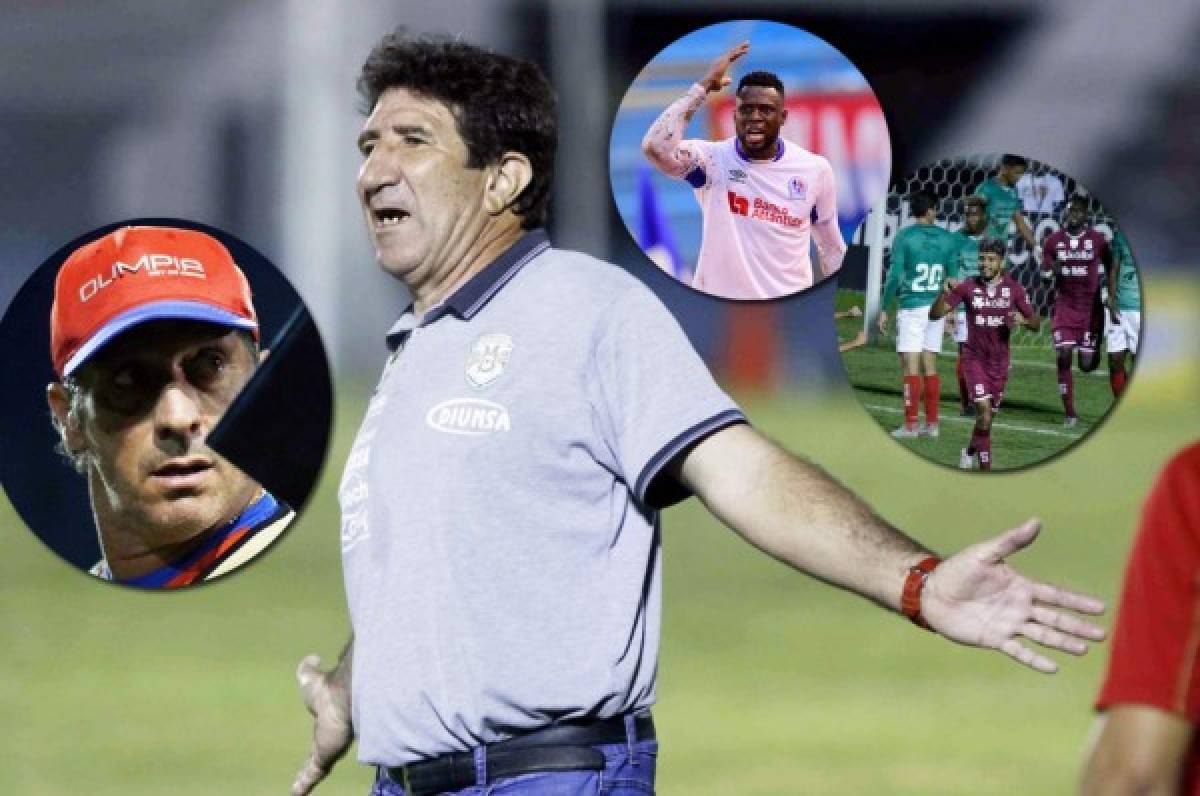 Héctor Vargas habla del Saprissa-Marathón, de la 'suerte' del Olimpia en Concacaf y de Yustin Arboleda