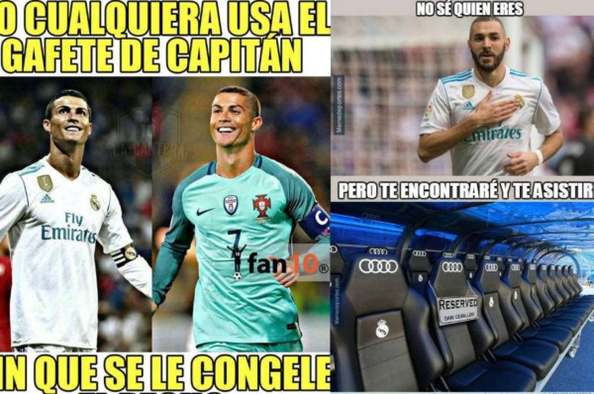 ¡Imperdibles! Cristiano Ronaldo, protagonista de los memes del Madrid-Alavés