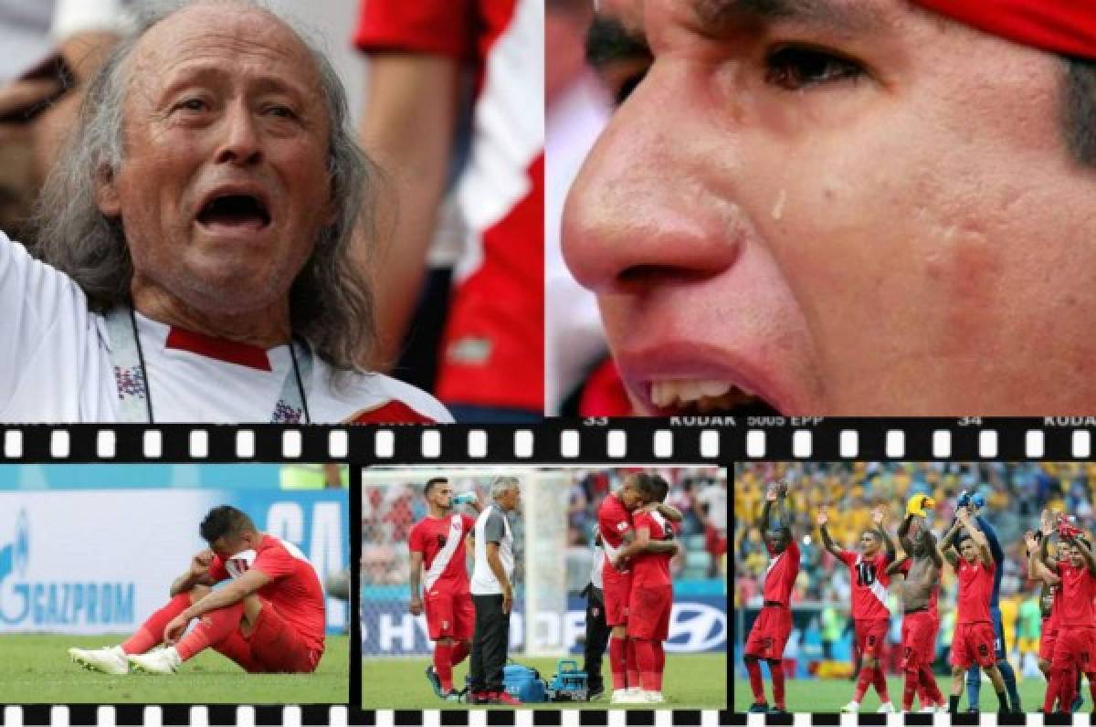 LO QUE NO SE VIO EN TV: Jugador peruano destrozado por penal fallado y el llanto de los aficionados