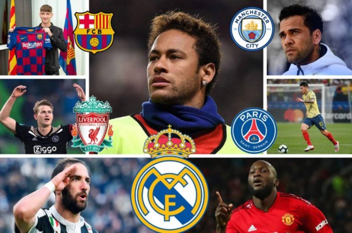 Mercado: Barcelona ficha, De Ligt cerca de la Juventus y Real Madrid se olvida de Neymar