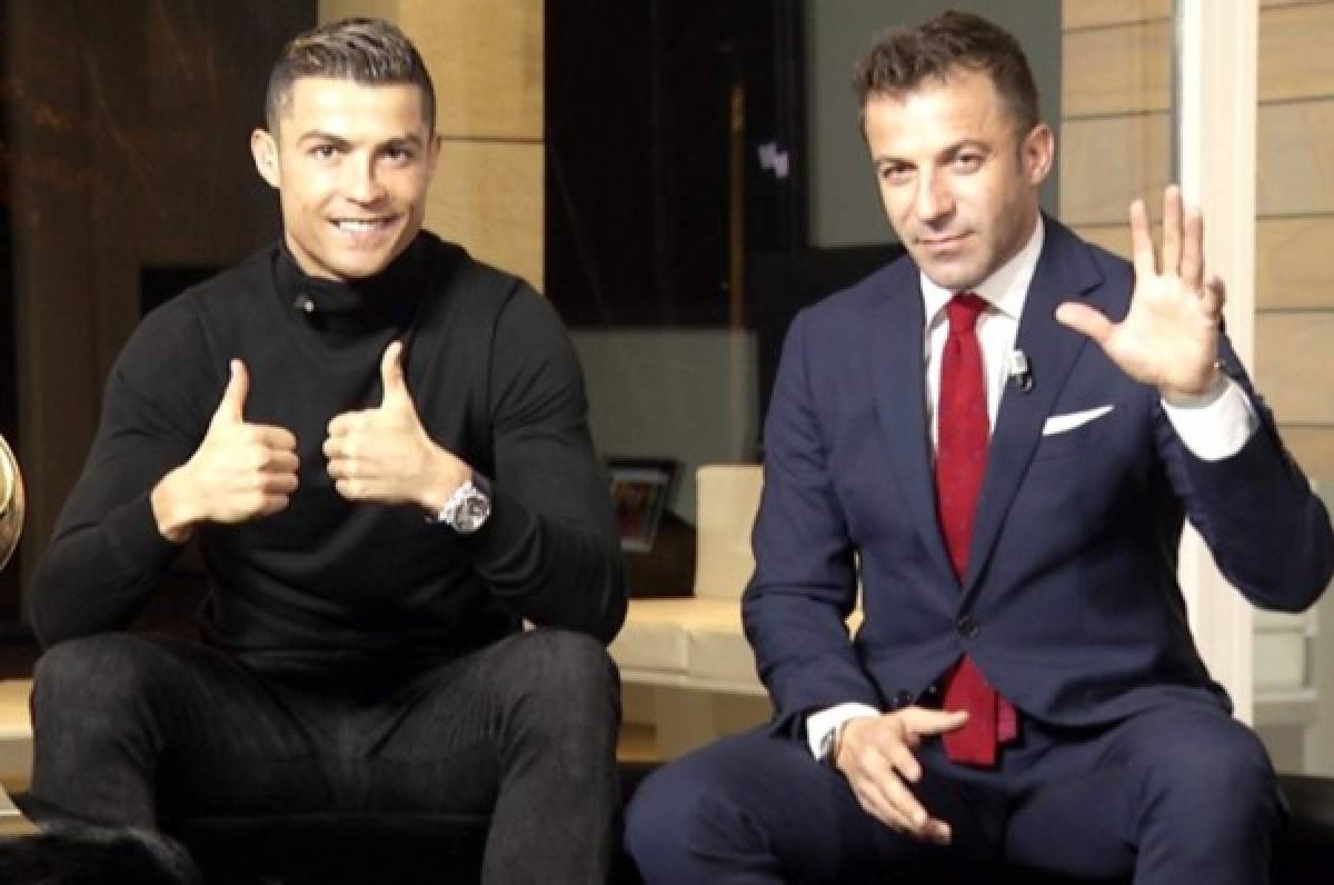 El consejo de Del Piero para que Cristiano Ronaldo pueda anotar en Italia