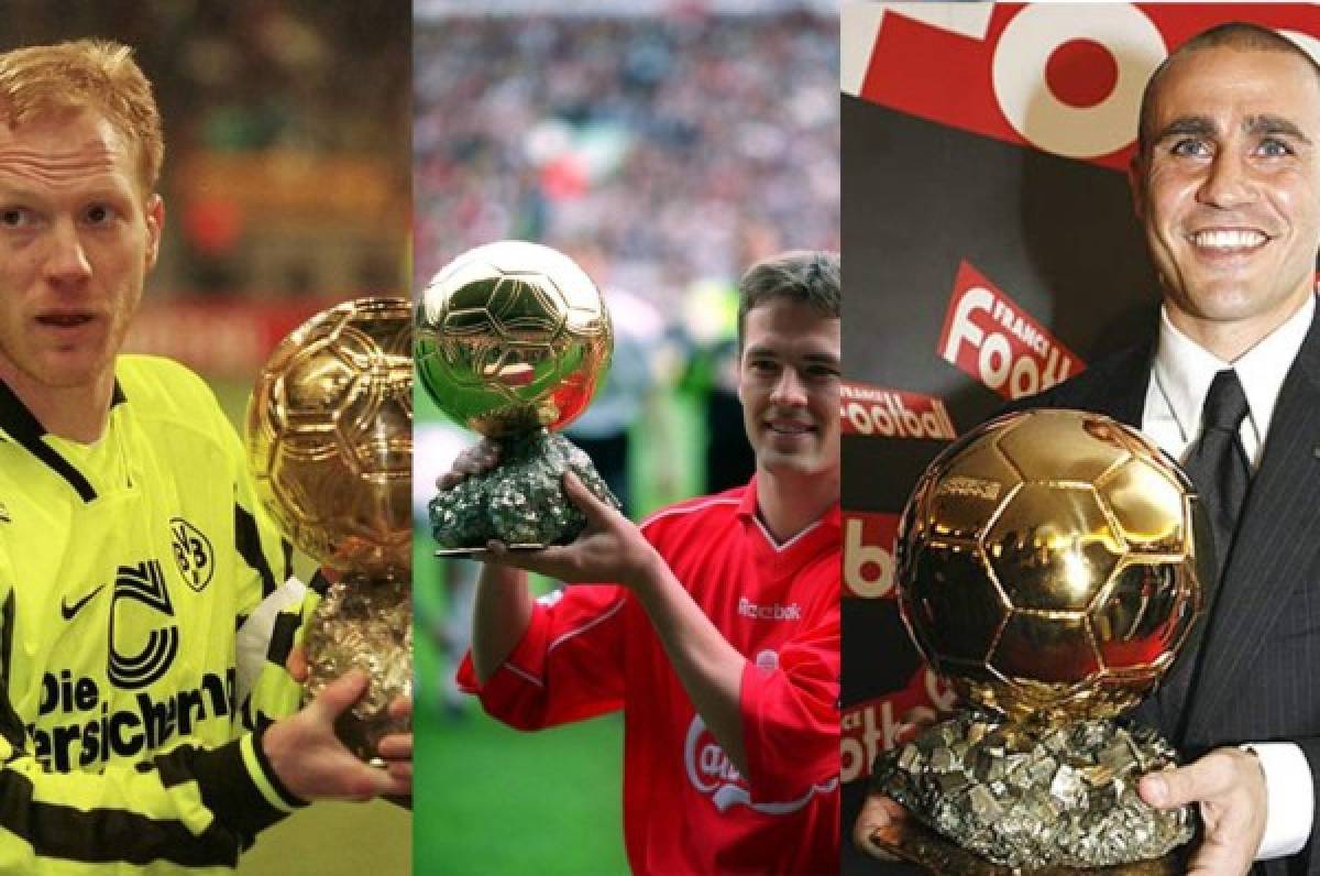 Las cinco entregas de Balones de Oro a futbolistas que tal vez no lo merecían