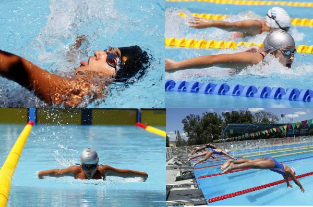 Alegría y deportivismo: Las mejores imágenes del campeonato nacional de natación