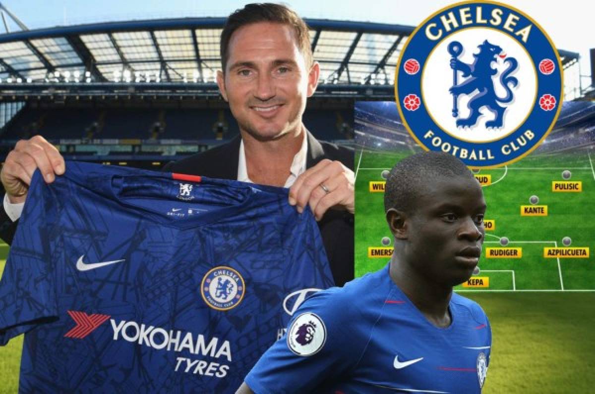 Ya sin Hazard: Lampard y su 11 de lujo en el Chelsea para dar la pelea en Champions y Premier League