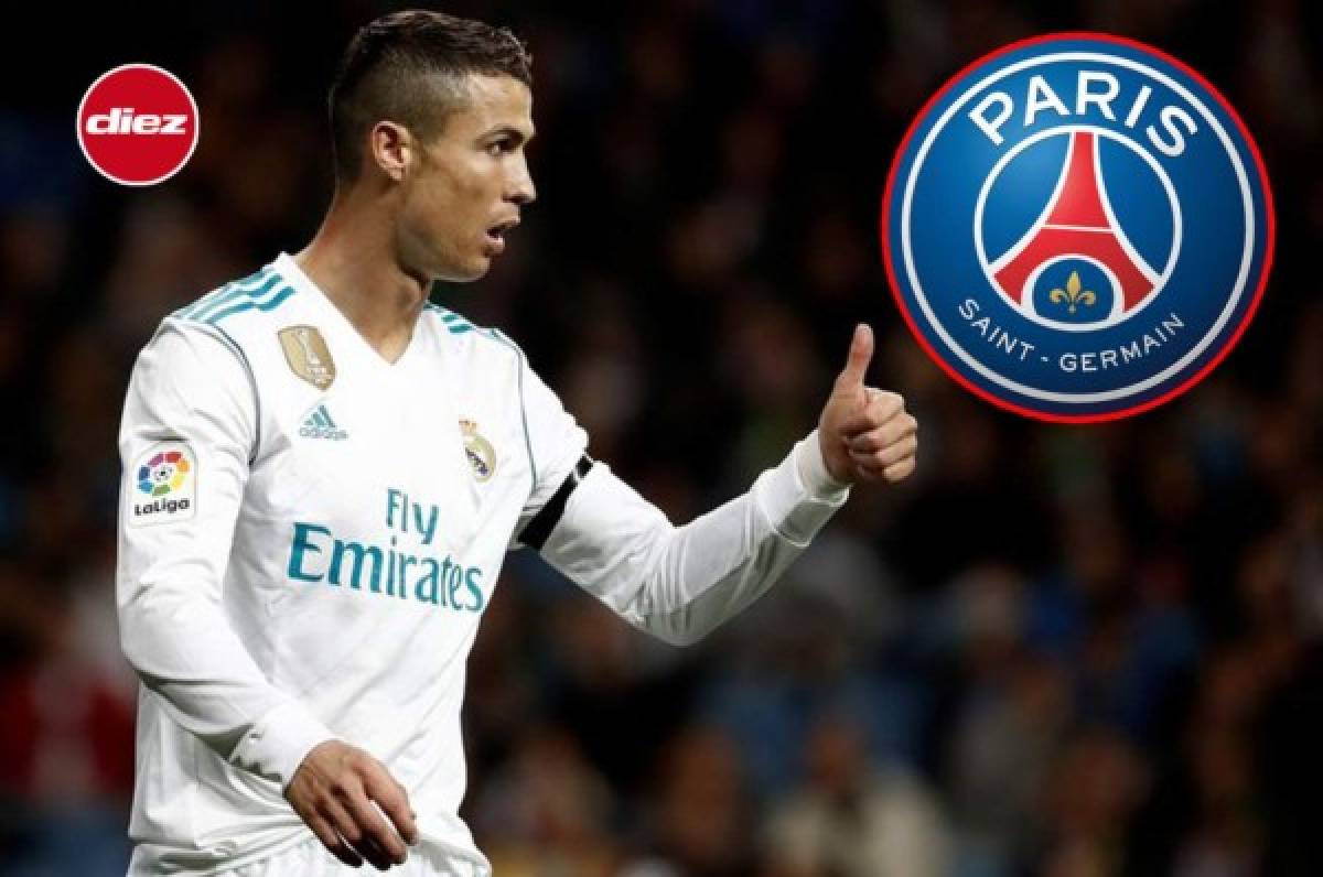El PSG estaría dispuesto a ofrecer a Cavani por Cristiano Ronaldo, apuntan en España
