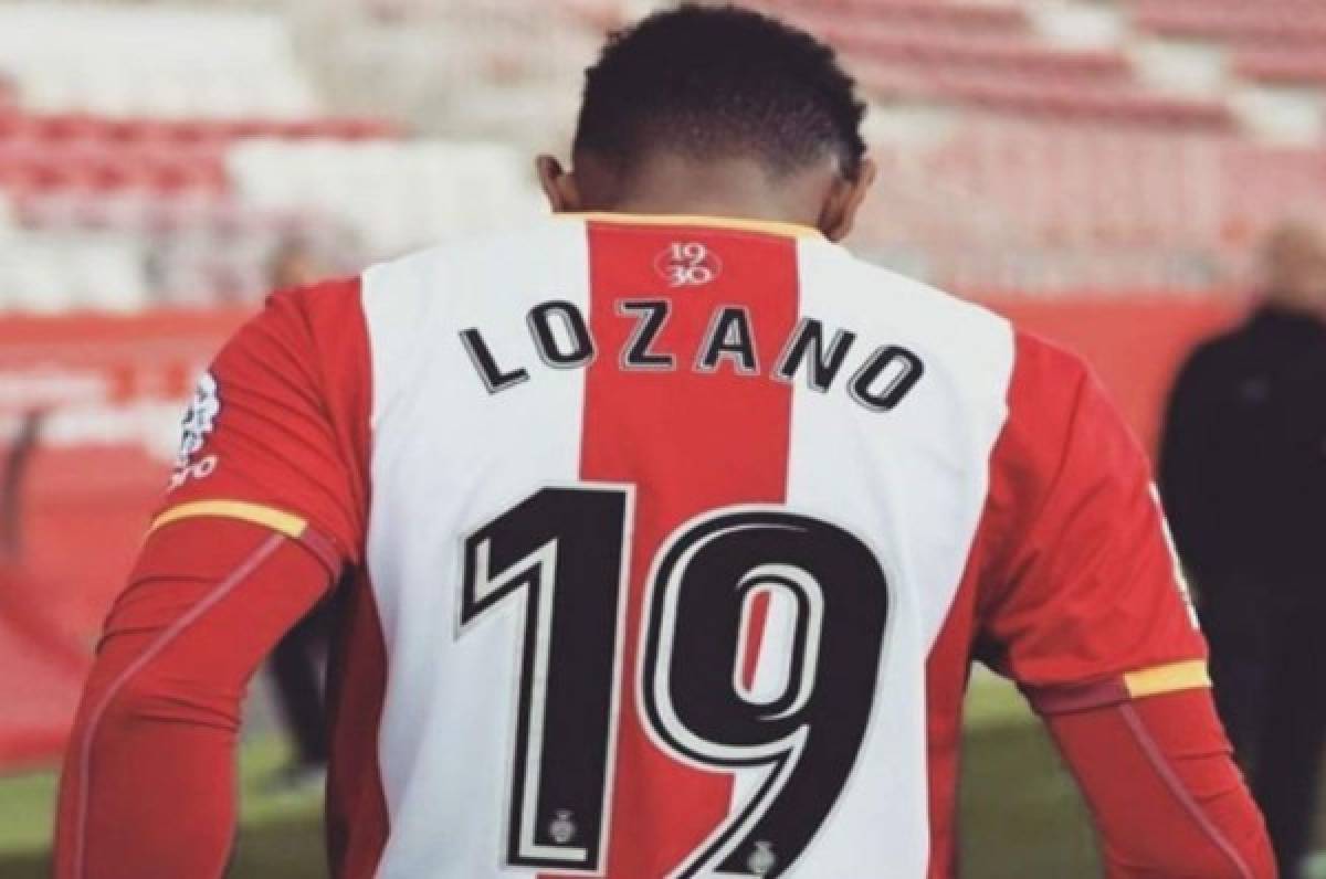 Antony Lozano, agradecido con el Girona y con los hinchas hondureños por el recibimiento