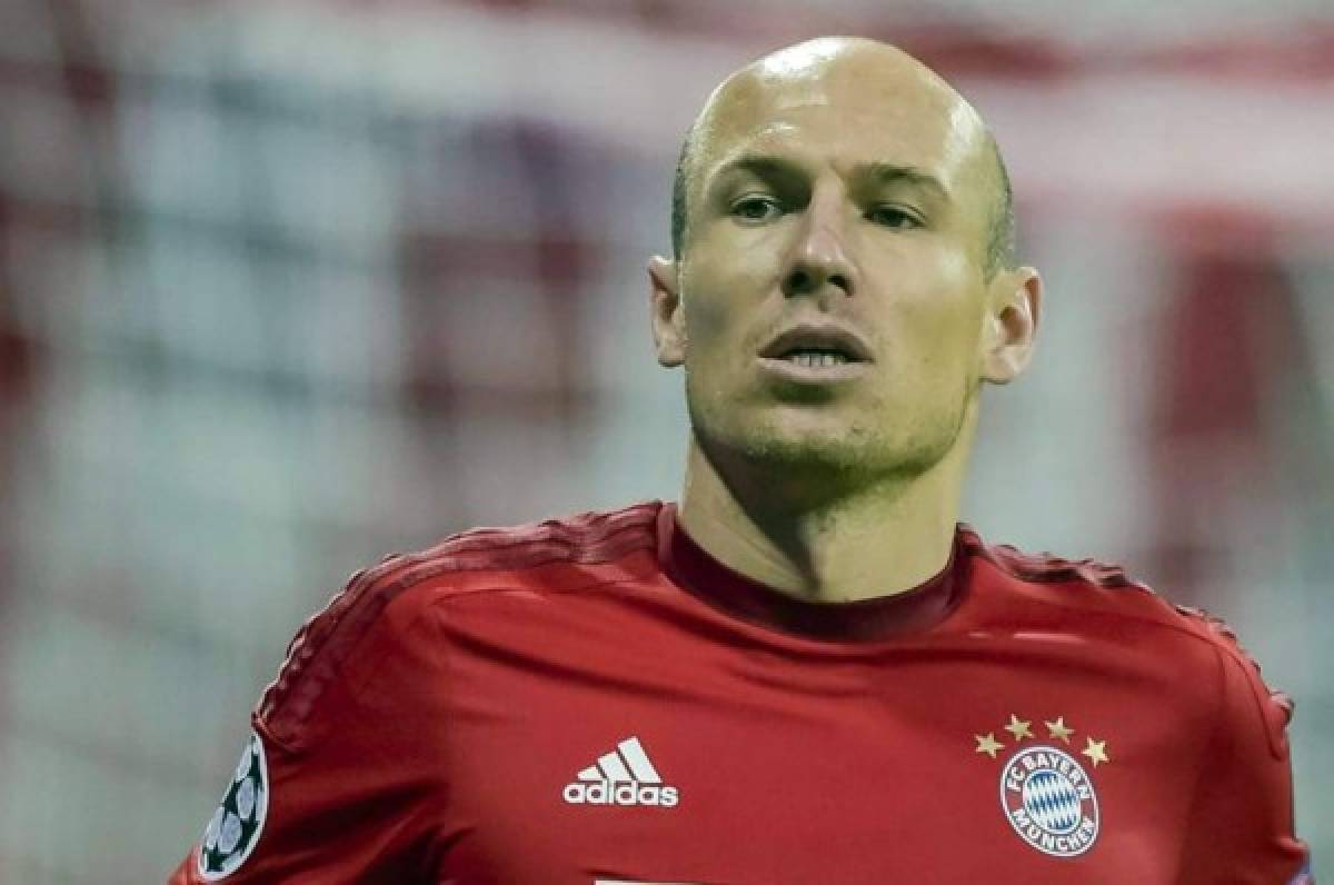 ¡Robben duda si volverá a jugar un partido con el Bayern!