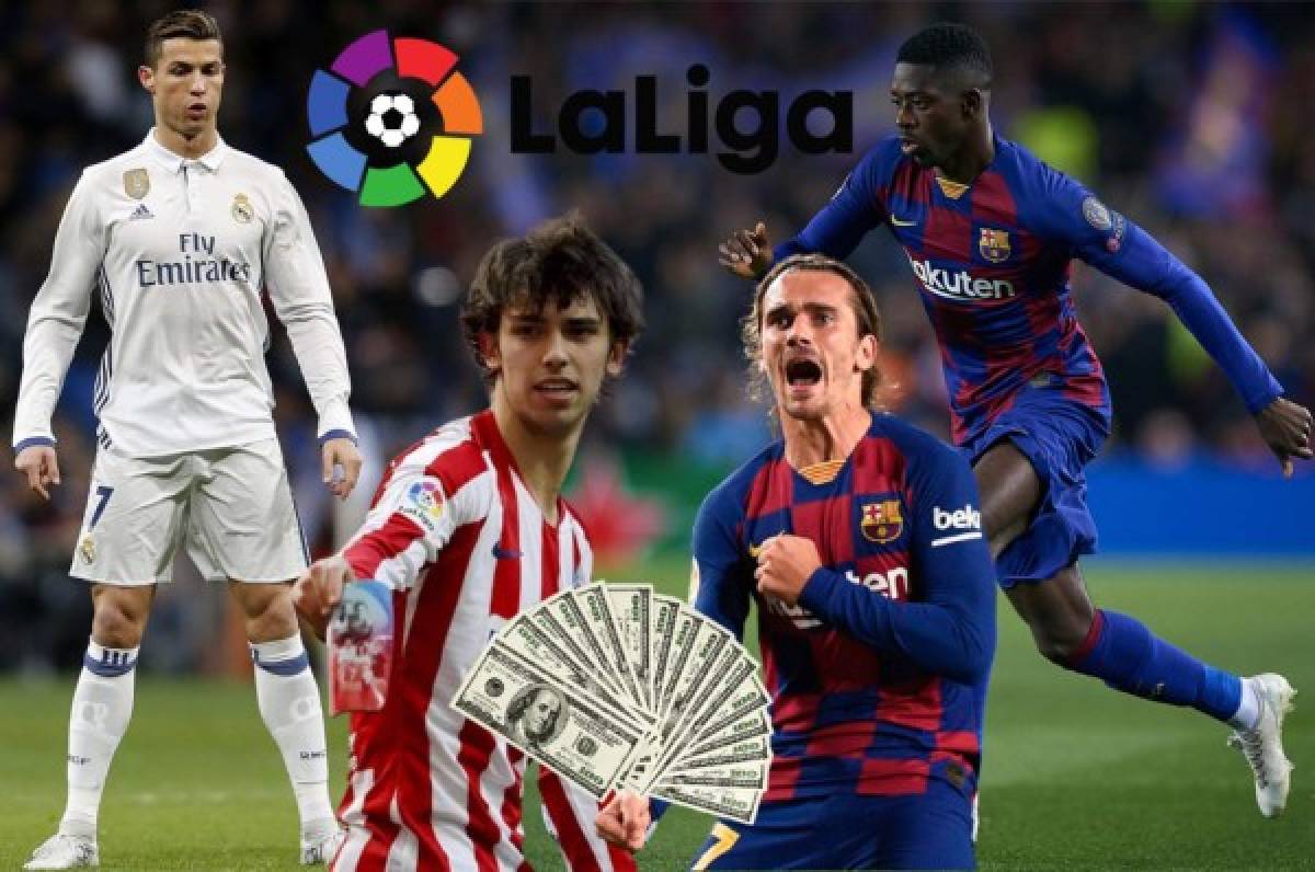 Ni Neymar Jr., ni Cristiano Ronaldo: Estos son los fichajes más caros de la historia de la Liga de España