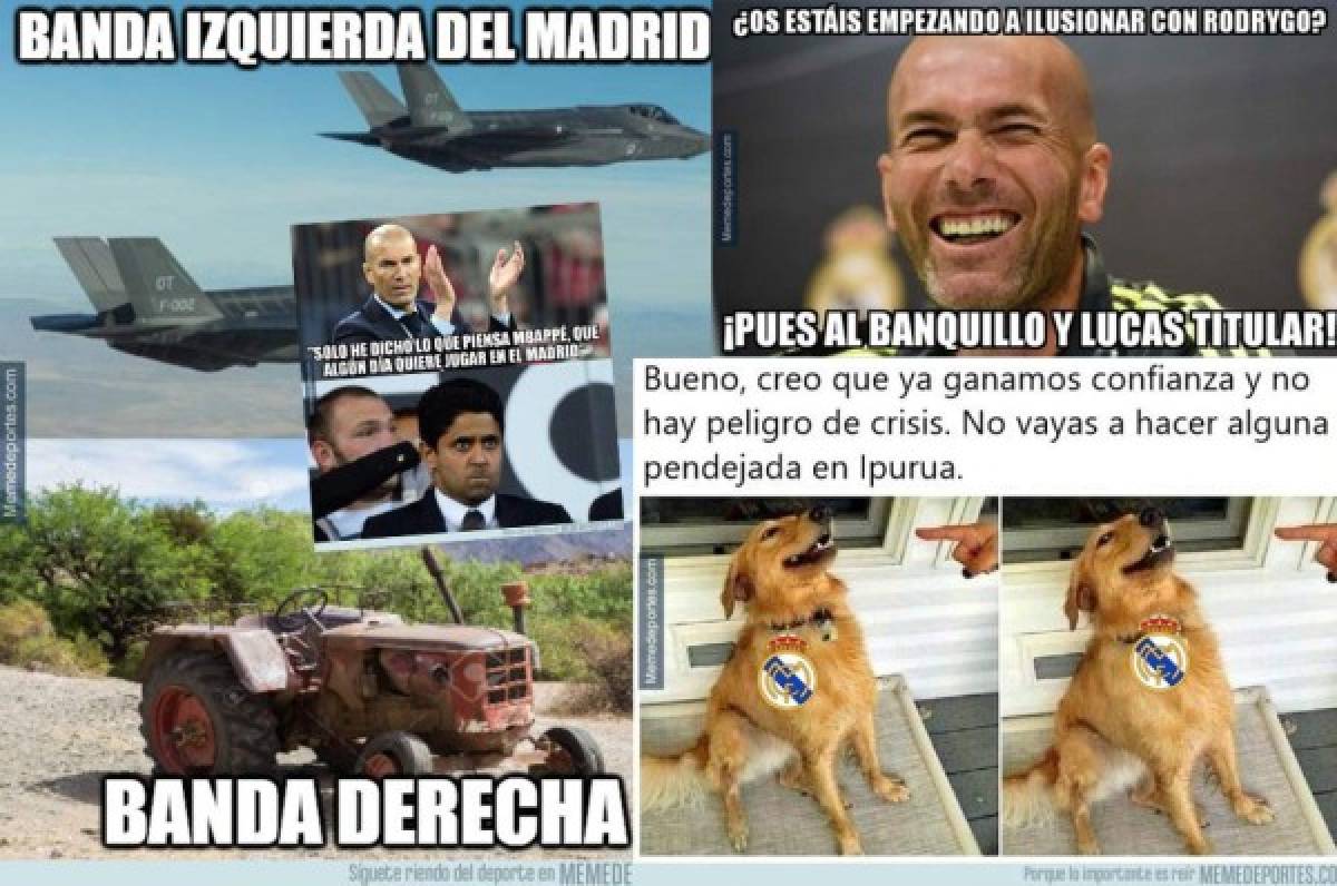 Triunfa el Real Madrid, pero los memes no perdonan a Zinedine Zidane