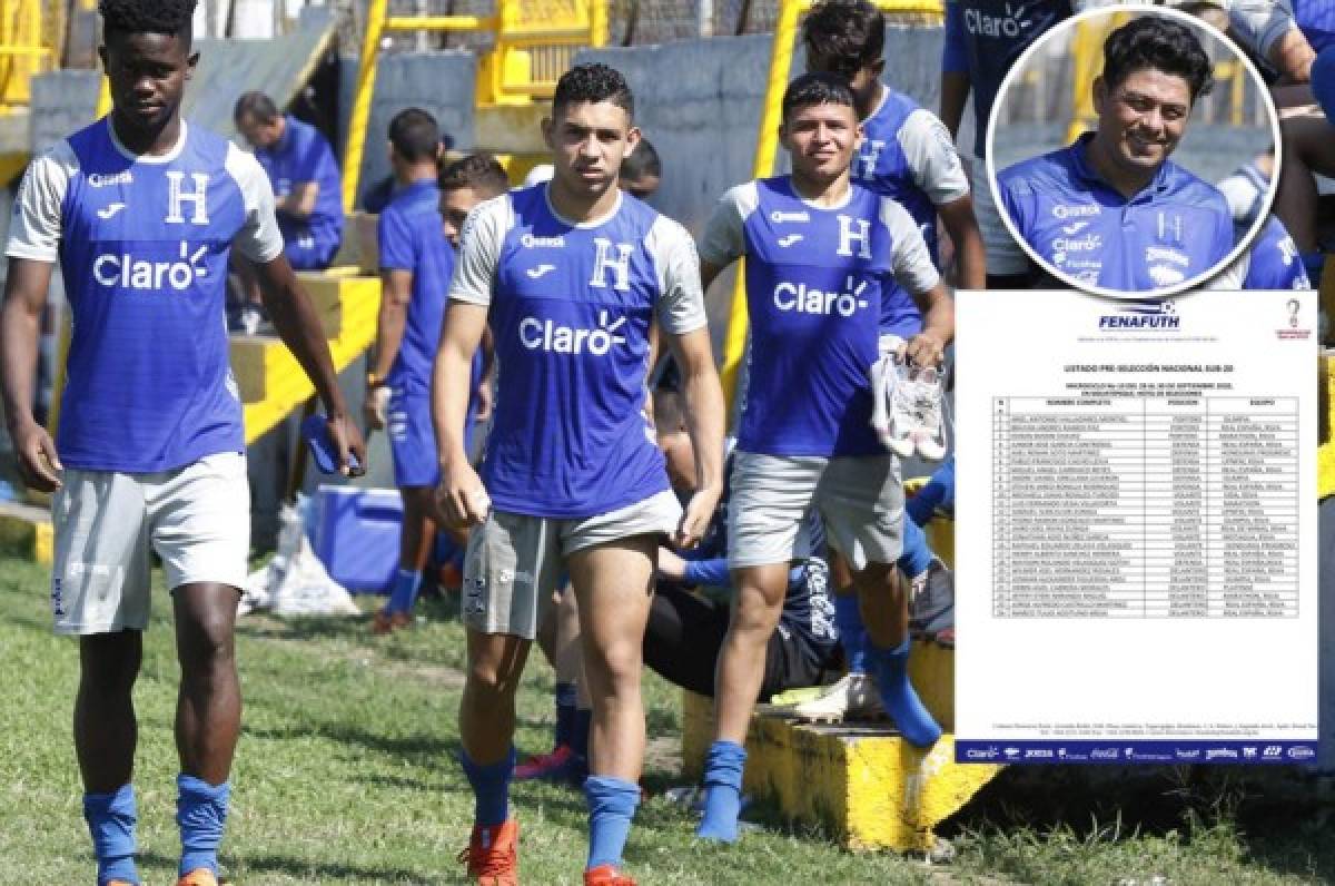 ¡Sobrinos de Tyson, Maynor y Leverón! Sub-20 de Honduras convoca 24 jugadores para microciclo