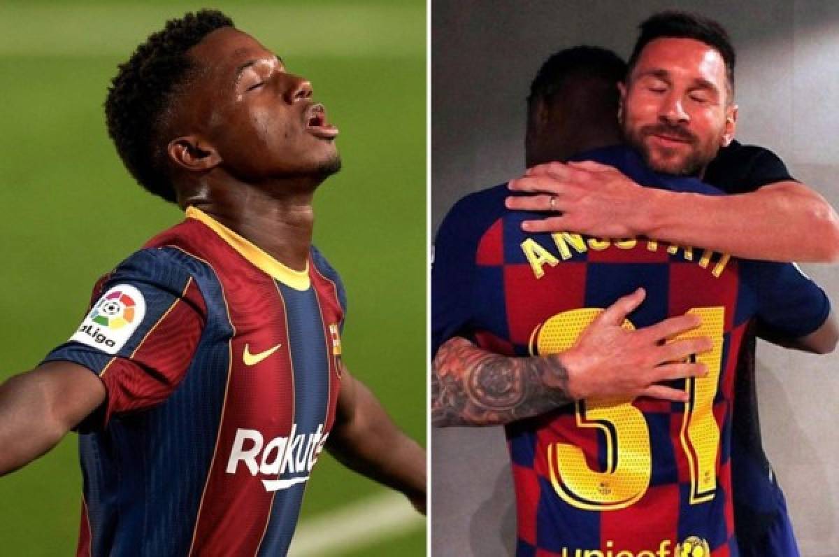 Ansu Fati, el heredero de Messi, confiesa cómo es su relación con el capitán en el Barcelona