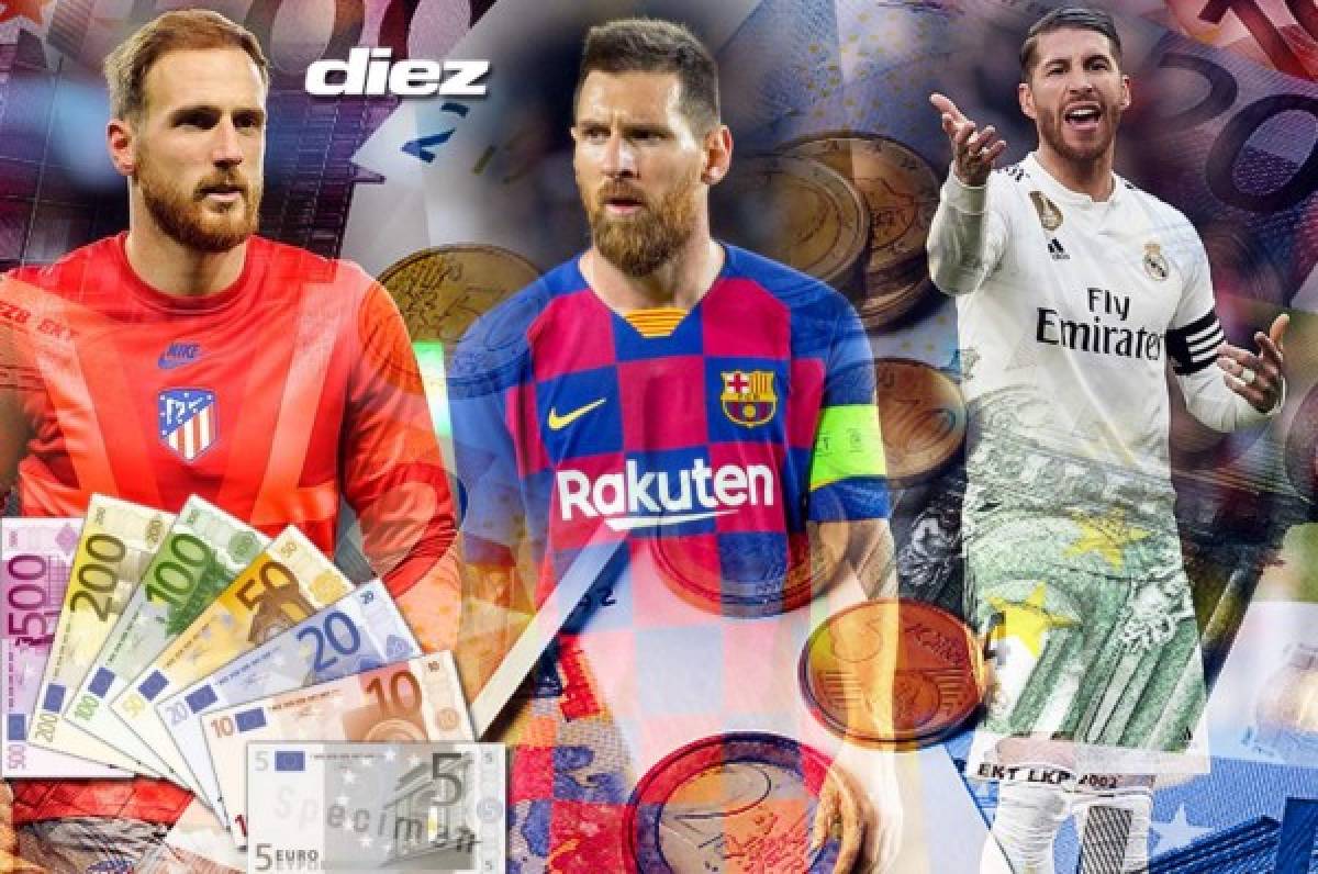 La Liga España: Los 20 futbolistas mejor pagados de la temporada 2019/2020
