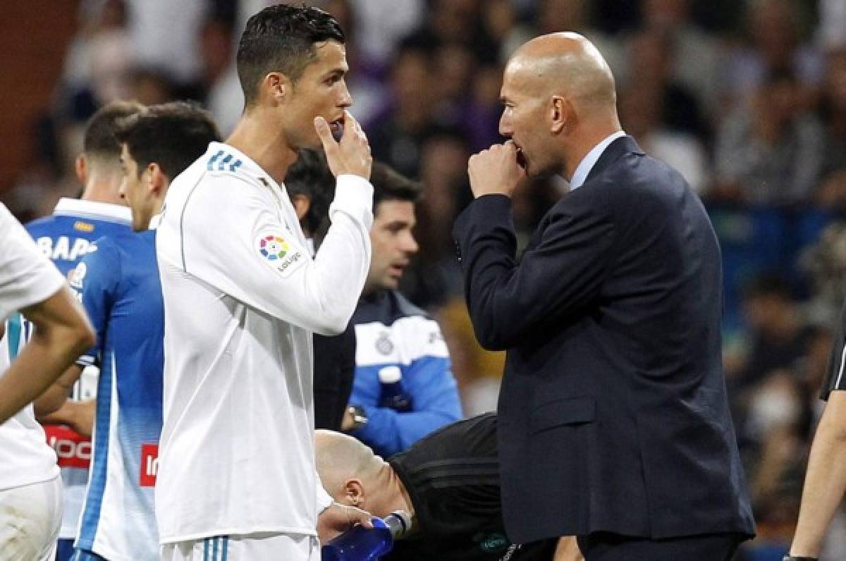 Zinedine Zidane: 'Cristiano Ronaldo está muy decepcionado'
