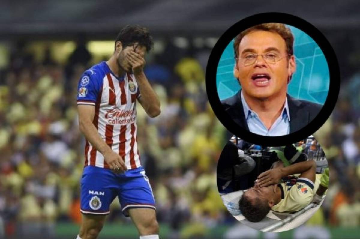 David Faitelson defiende al 'pollo' Briseño tras la terrible lesión a Giovanni dos Santos