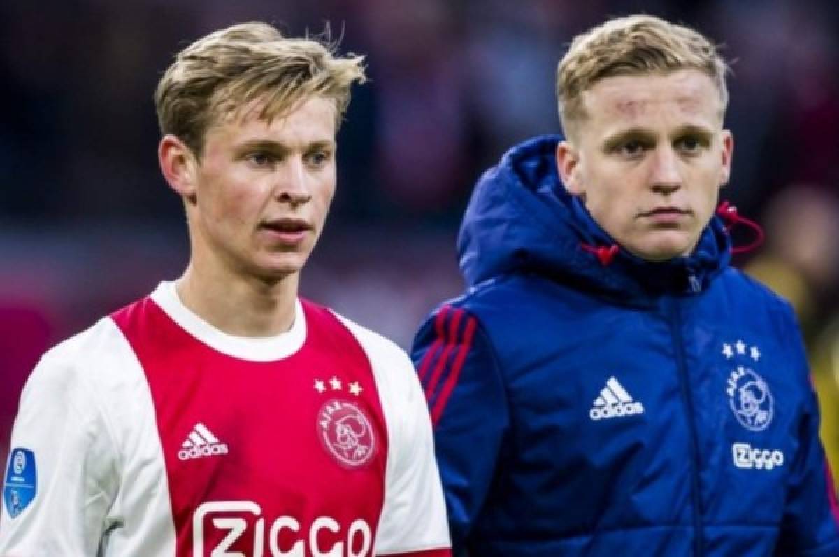 Frenkie de Jong apoya el fichaje de Van de Beek por el Real Madrid: 'Se lo merece'