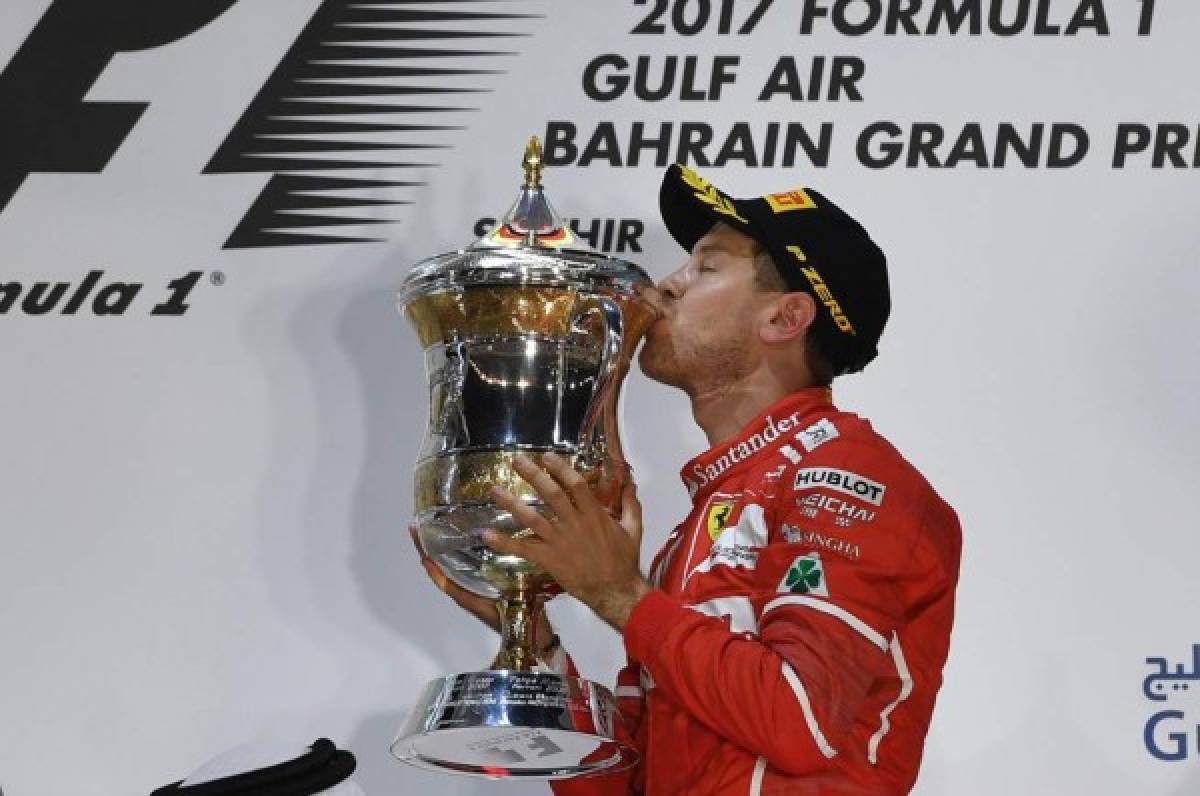 Vettel logra su segunda victoria del año al conquistar el Premio de Baréin