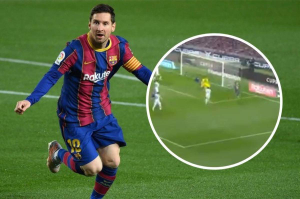 ¡Todo lo que toca lo hace gol y hasta la suerte le sonríe! El doblete de Messi ante Getafe en la liga española