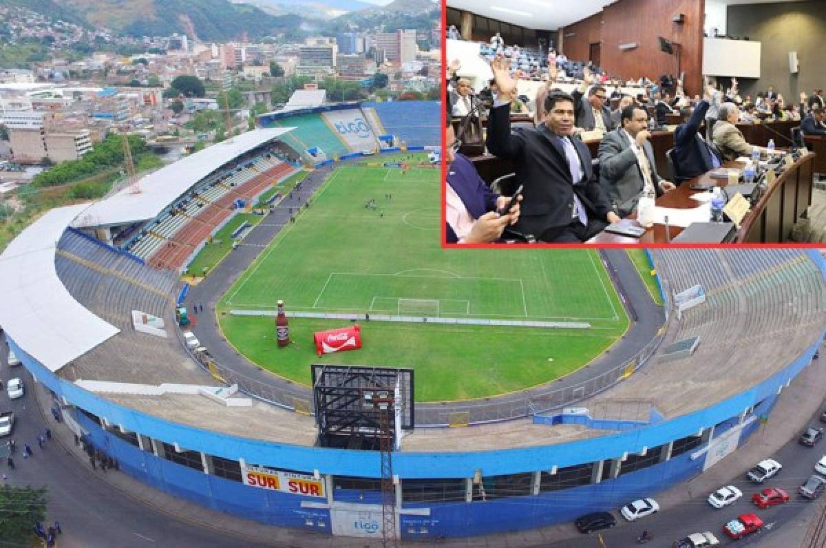 Congreso Nacional aprueba 200 millones de lempiras para construir un nuevo estadio Nacional