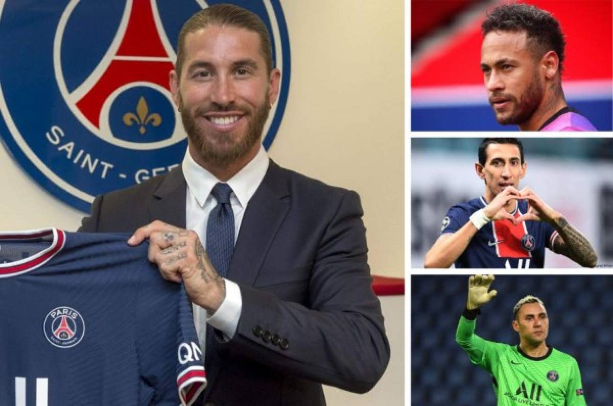 Salen a la luz los nuevos exuberantes salarios de los futbolistas del PSG: Sergio Ramos y los otros fichajes sorprenden