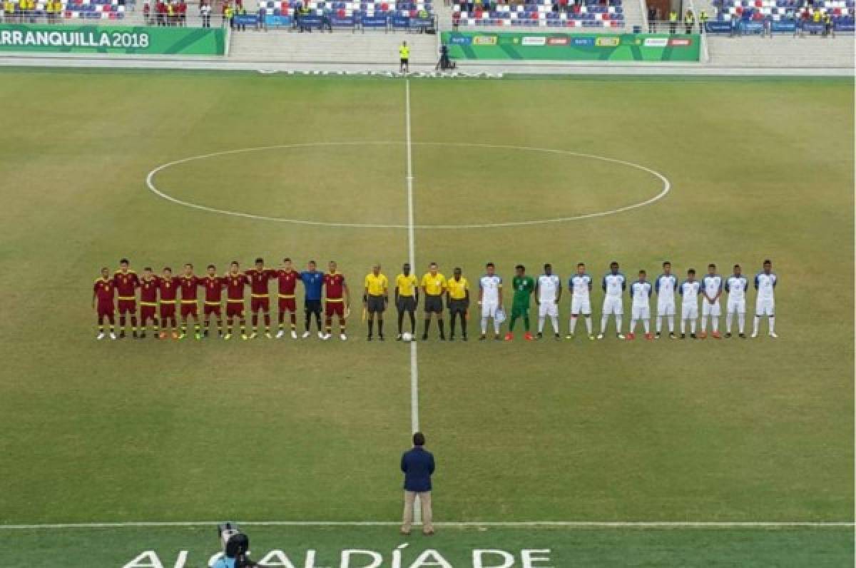 La Selección de Honduras quiere meterse a la final en los Juegos de Barranquilla 2018.