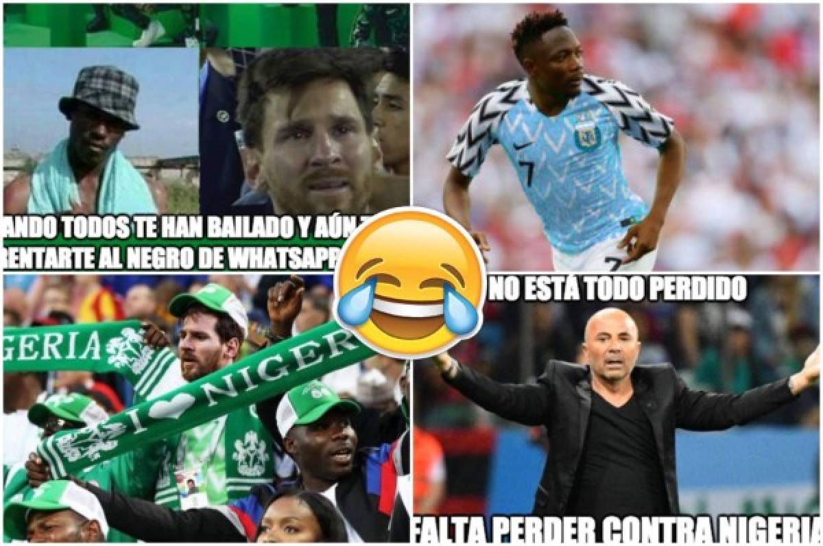 Los memes se disparan con Messi tras el triunfo de Nigeria sobre Islandia en Rusia 2018
